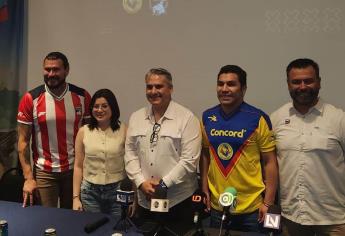 Anuncian partido entre leyendas de América y Chivas con figuras históricas en Los Mochis