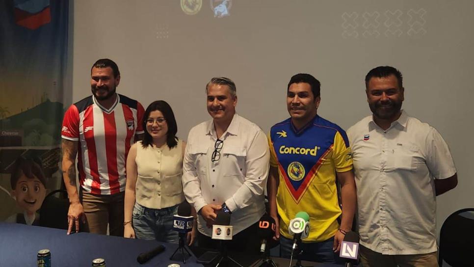 Figuras históricas de América y Chivas se enfrentarán en un partido especial en Los Mochis Figuras históricas de América y Chivas se enfrentarán en un partido especial en Los Mochis