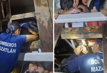 Menor queda atrapado en un jacuzzi en Mazatlán; logran rescatarlo sin lesiones graves