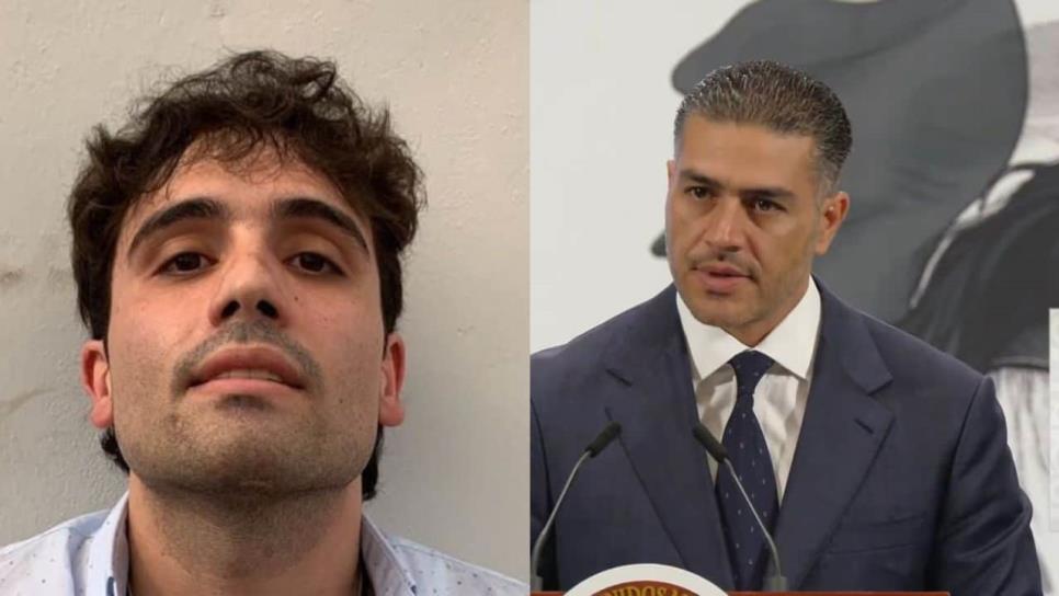 Ovidio Guzmán no está libre, sigue en prisión: Omar García Harfuch