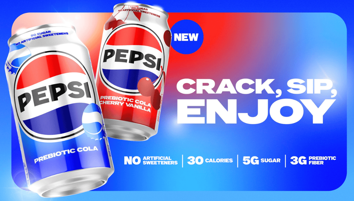 ¿Pepsi ahora tiene fibra? Todo sobre la Pepsi Prebiotic y sus beneficios para la digestión