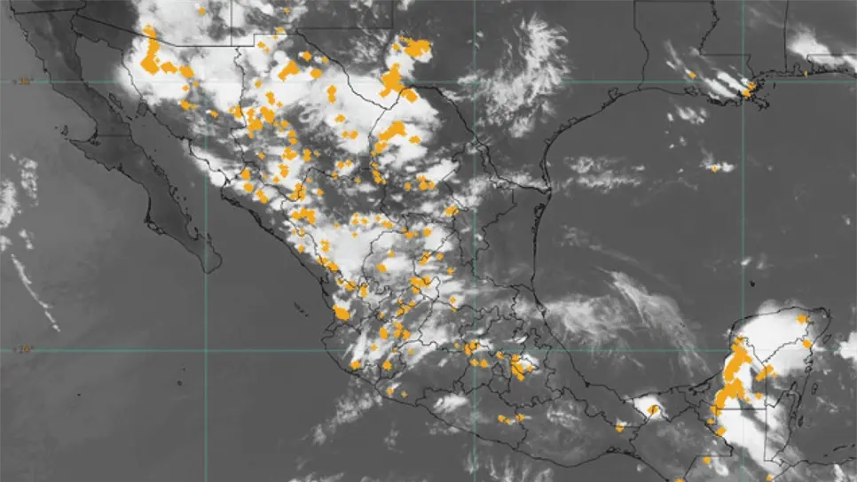 El monzón mexicano dejará lluvias en el noroeste del país. (FOTO: Conagua).