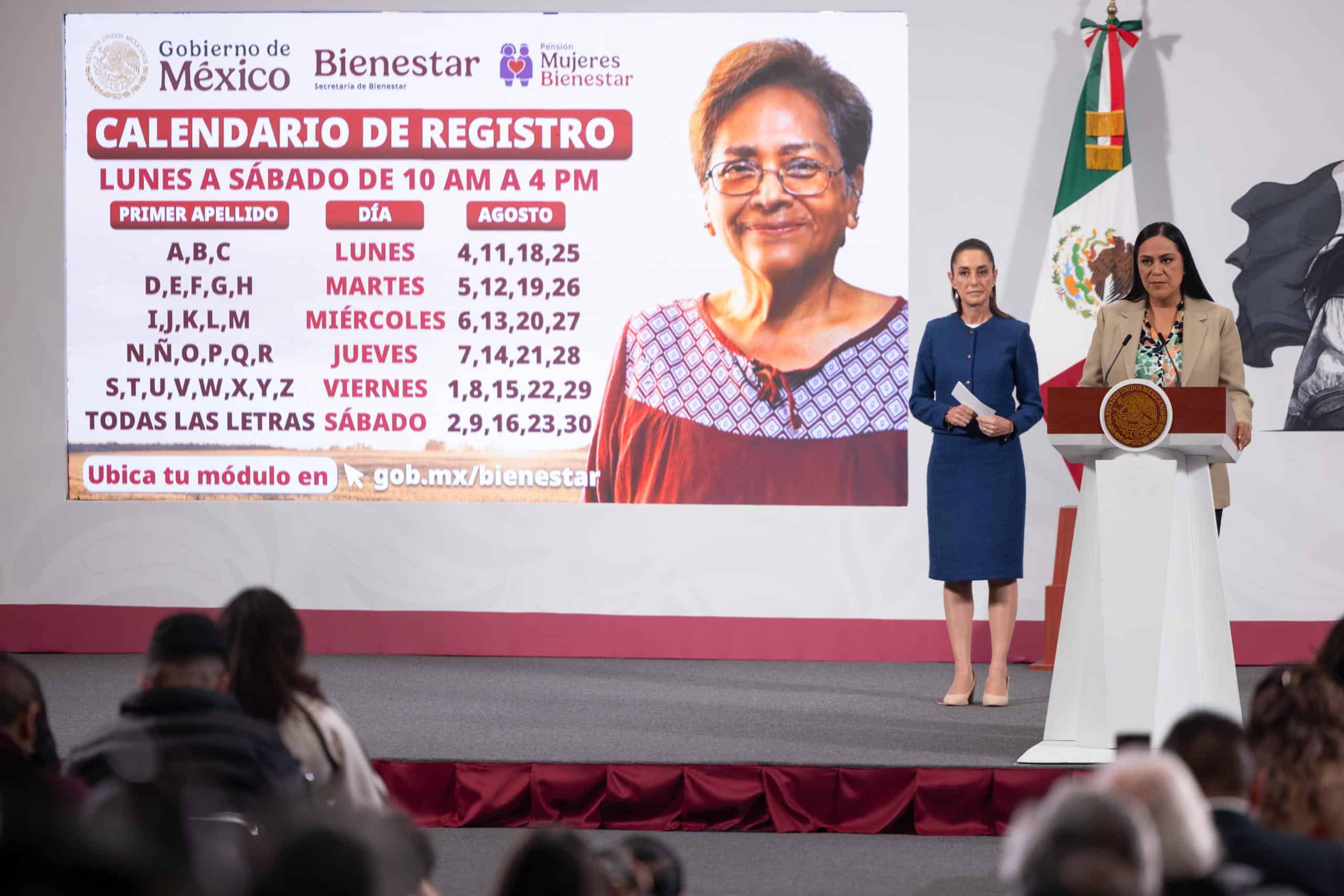 En agosto arrancan inscripciones para la Pensión Mujeres Bienestar 