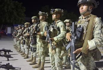 Arriban 150 Murciélagos del Ejército Mexicano para reforzar la seguridad en Culiacán