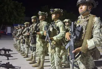 Arriban 150 Murciélagos del Ejército Mexicano para reforzar la seguridad en Culiacán