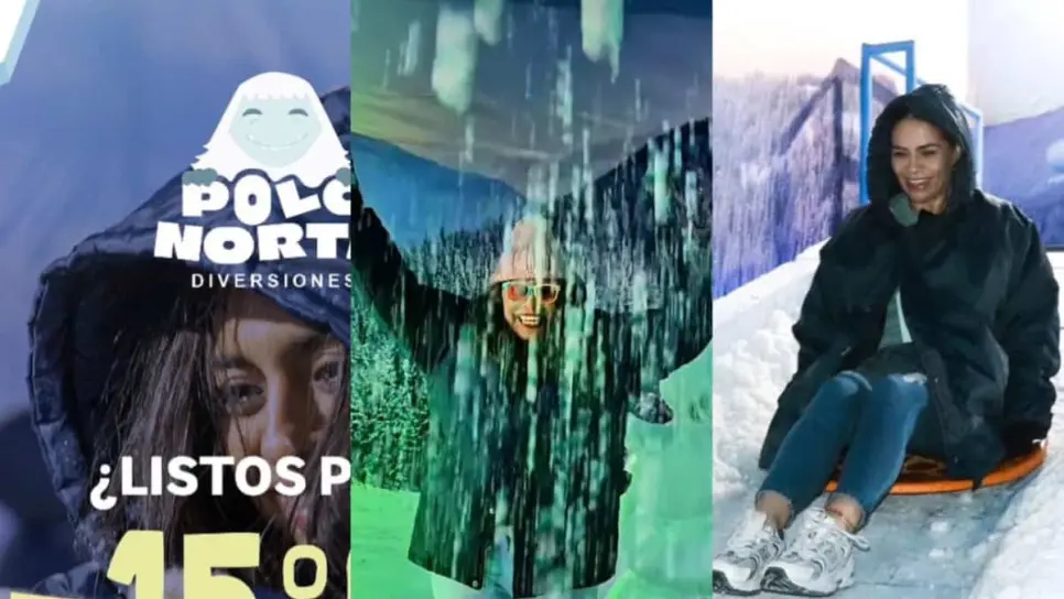 ¿Nieve en Culiacán Vive la experiencia del Polo Norte en la ciudad más caliente de Sinaloa | VIDEO