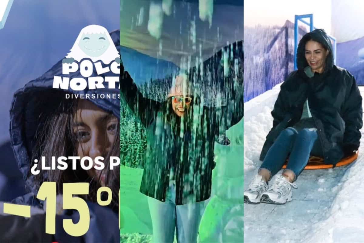 ¿Nieve en Culiacán Vive la experiencia del Polo Norte en la ciudad más caliente de Sinaloa | VIDEO