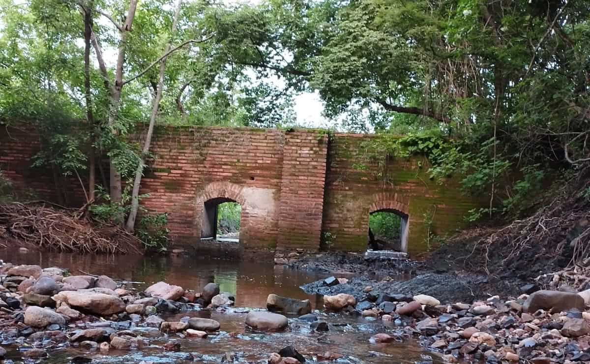 Esta presa de Sinaloa data de la época del porfiriato y aún sigue en pie | FOTOS