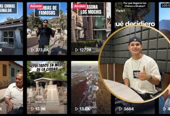 Paúl Ortiz, el joven que cuenta historias y leyendas de Los Mochis con videos virales