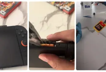 Tiktoker repinta su cartucho de Donkey Kong Bananza: sale mal