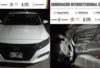 Autoridades aseguran dos vehículos con reporte de robo y municiones en Culiacán