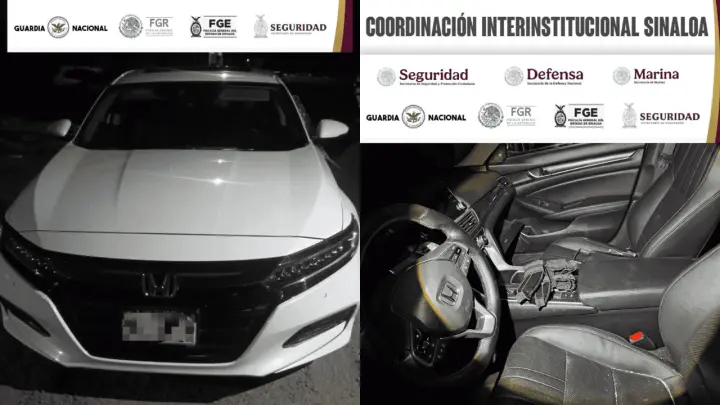Autoridades aseguran dos vehículos con reporte de robo y municiones en Culiacán