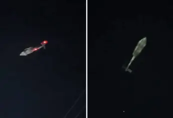 Helicóptero de fuerzas armadas realiza sobre vuelo en varias colonias en Culiacán