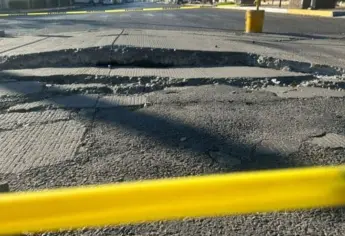 Apertura de concreto en centro de Los Mochis pudo ser por acumulación de agua en colector: Antonio Menéndez