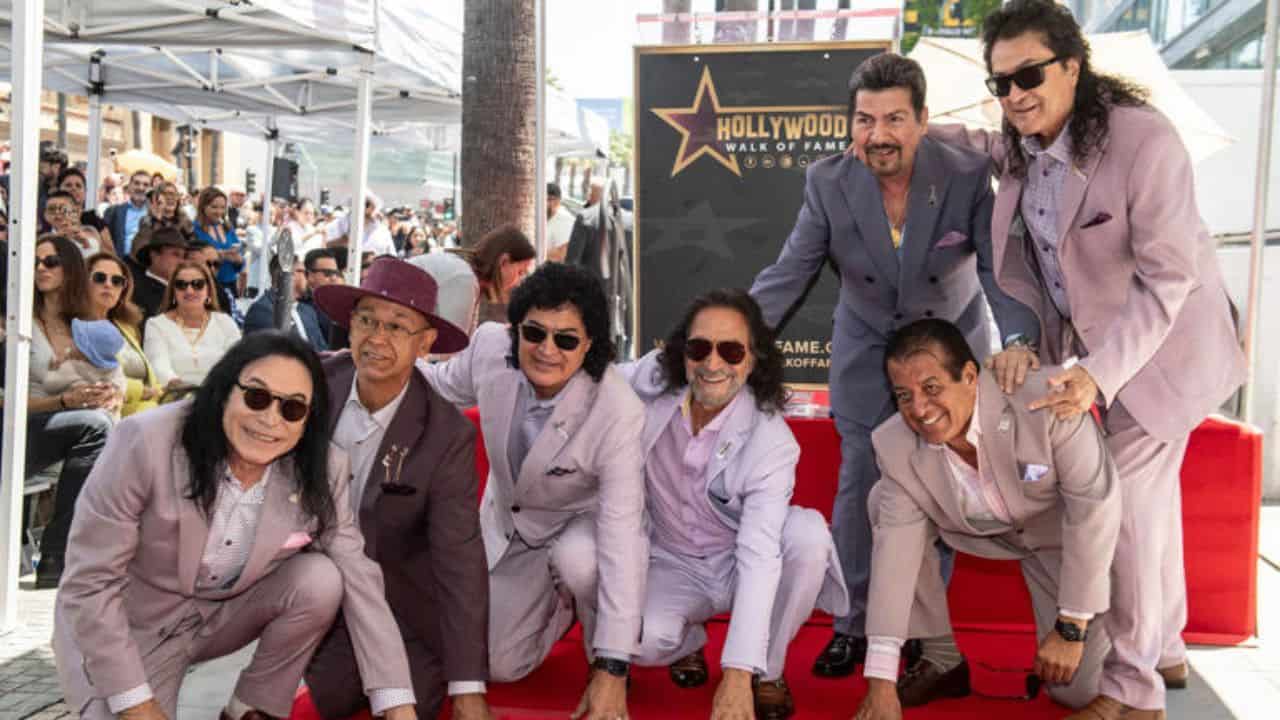 Los Bukis inmortalizados en el Paseo de la Fama de Hollywood