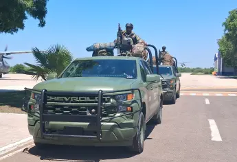 Arriban a Sinaloa 1,500 elementos del Ejército Mexicano para reforzar la Estrategia de Seguridad