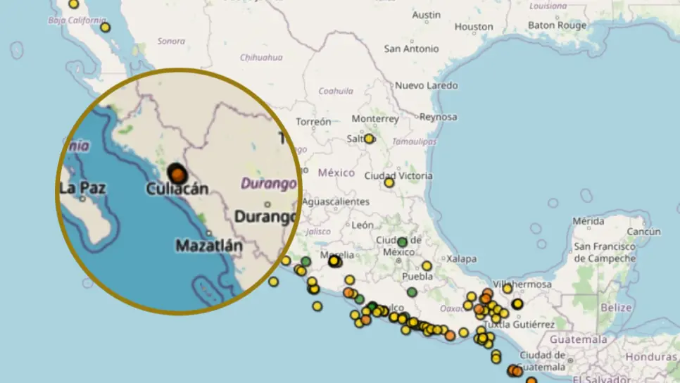 No solo el temblor de Culiacán; México registra más de 70 sismos en dos días