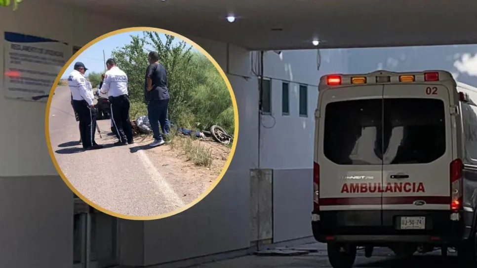Motociclista sufre accidente en la carretera de Compuertas, lo trasladan grave a un hospital Motociclista sufre accidente en la carretera de Compuertas, lo trasladan grave a un hospital