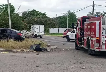 Mujer pierde la vida en trágico accidente frente al penal, al sur de Mazatlán