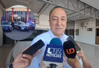 Antonio Menéndez reconoce déficit de patrullas en Ahome