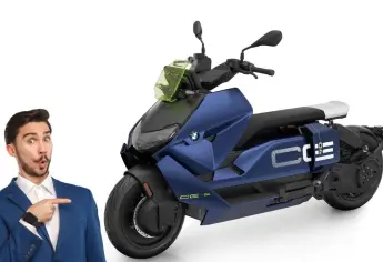Así es el BMW CE 04 2026, el scooter retrofuturista que llama la atención de muchos