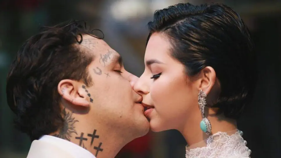 La canción que Christian Nodal estrenó en su primer aniversario de bodas con Ángela Aguilar La canción que Christian Nodal estrenó en su primer aniversario de bodas con Ángela Aguilar