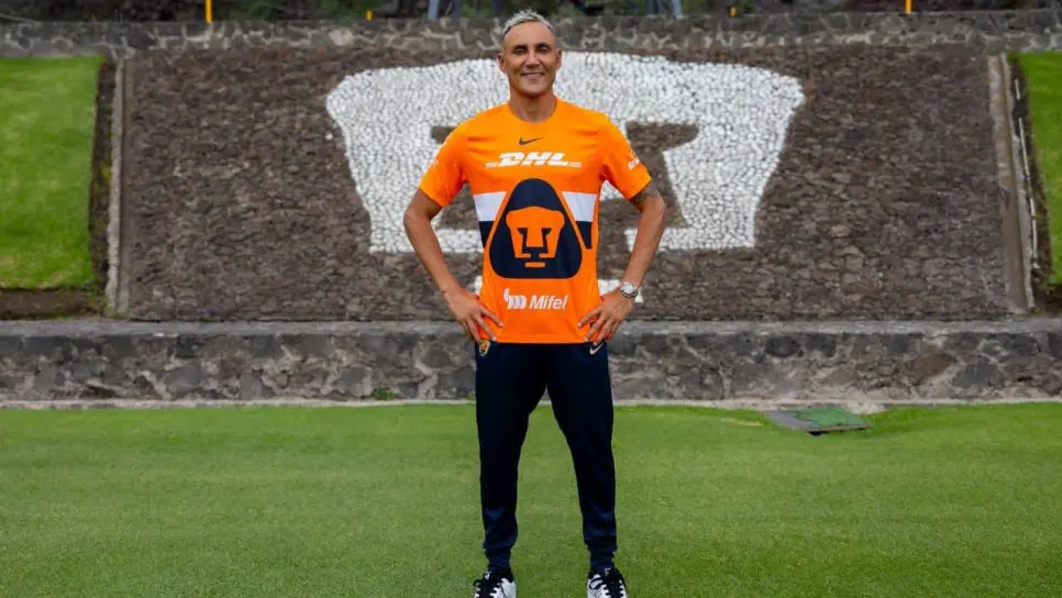 Keylor Navas llega a Pumas con un objetivo claro; ganar títulos en México