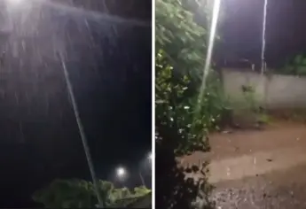 Se cumple el pronóstico: lluvias azotan en la zona rural de Mazatlán y en El Rosario