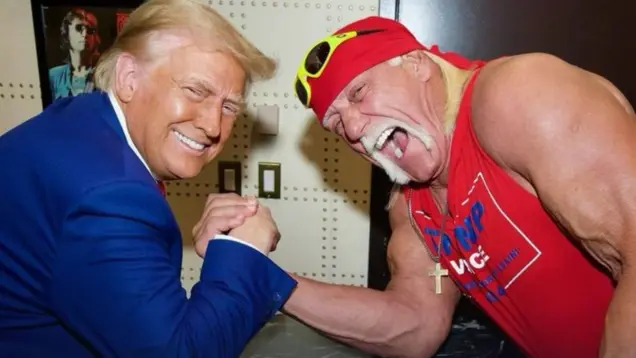 Donald Trump reacciona a la muerte de Hulk Hogan, su gran amigo