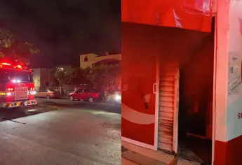 Salvan a persona de morir en medio de un incendio en vivienda en el fraccionamiento Jabalíes, Mazatlán