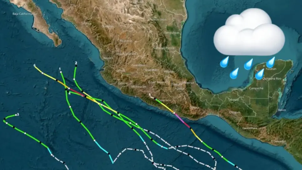 Temporada de huracanes 2025 en el Pacífico: lo que se espera para Sinaloa en agosto