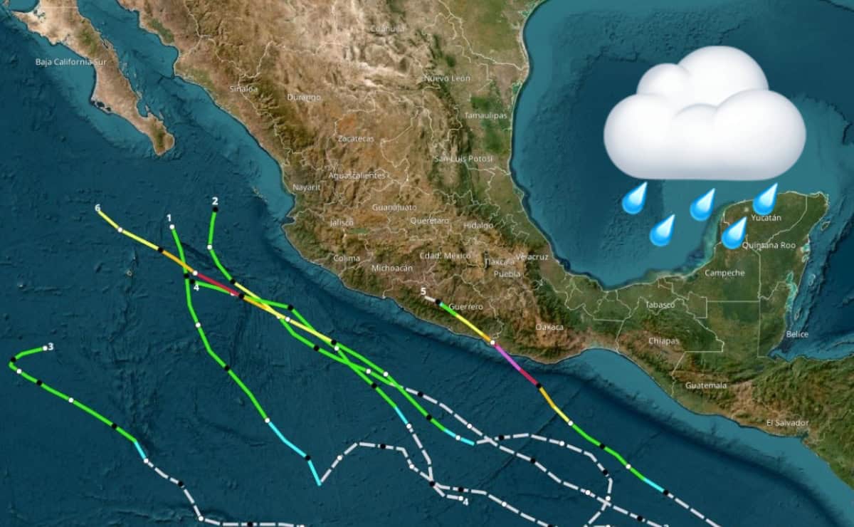 Temporada de huracanes 2025 en el Pacífico: lo que se espera para Sinaloa en agosto