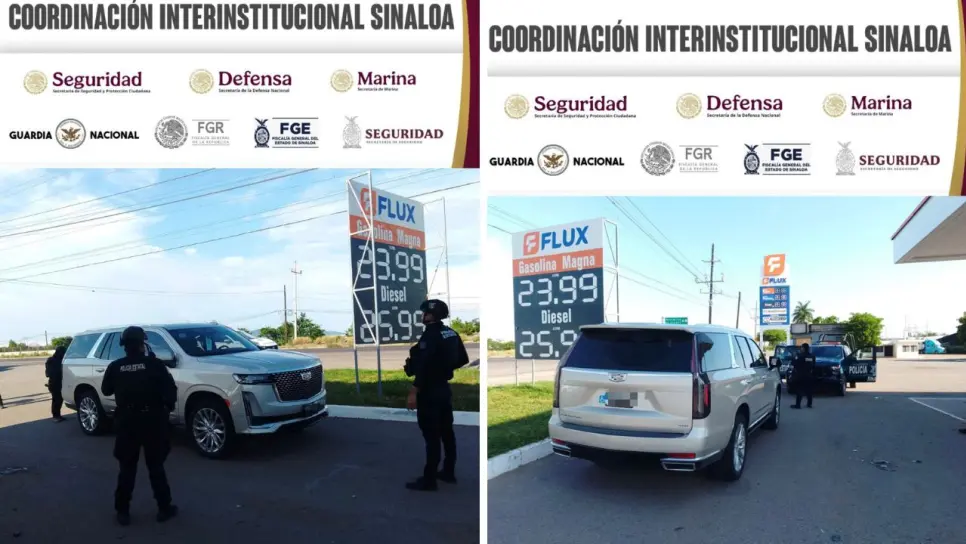 Despojan una lujosa camioneta en el centro de Culiacán y la ubican abandonada en la zona sur de la ciudad Despojan una lujosa camioneta en el centro de Culiacán y la ubican abandonada en la zona sur de la ciudad