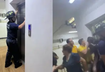 Falla elevador en edificio de Mazatlán: rescatan a personas con crisis de ansiedad