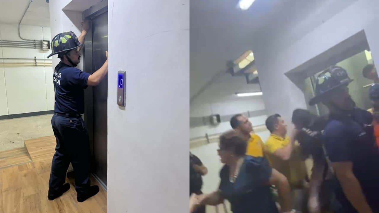Falla elevador en edificio de Mazatlán: rescatan a personas con crisis de ansiedad