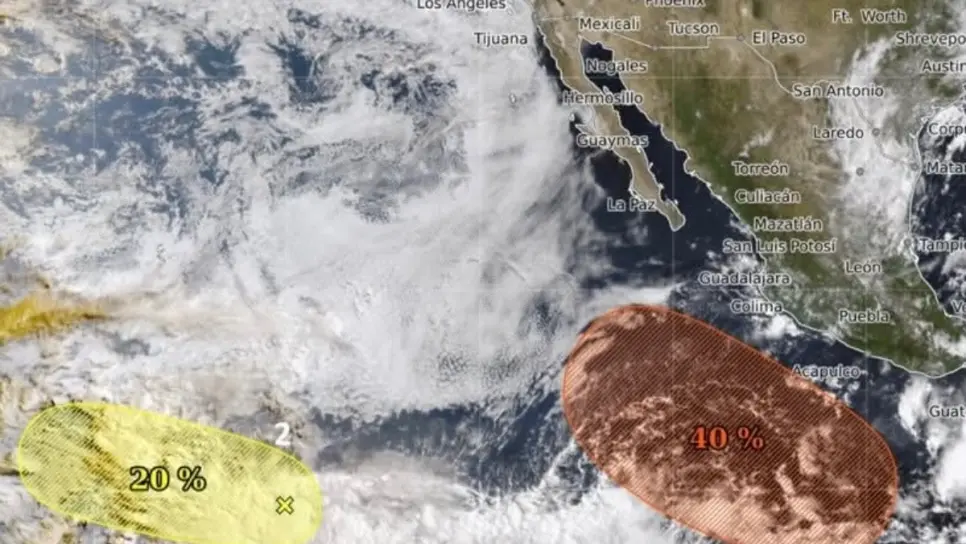 Protección Civil Sinaloa vigila dos sistemas con potencial ciclónico en el Pacífico Protección Civil Sinaloa vigila dos sistemas con potencial ciclónico en el Pacífico