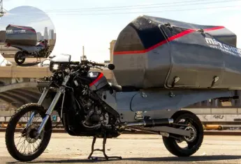 ¡La Moto camper no exis...! Los chinos lo vuelven a hacer, es ideal para acampar 