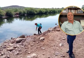 Gildardo Leyva pide a Conagua revestir el canal Cahuinahua en 2026 para eliminar contaminación