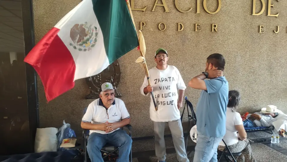 Productores agrícolas inician huelga de hambre en Palacio de Gobierno; exigen pagos pendientes