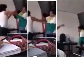 Alumno agarra a golpes a su maestro de la universidad: vuélvete a burlar de mí | VIDEO