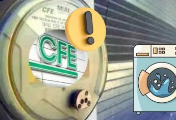 CFE advierte sobre la hora del día que no debes usar la lavadora; gasta mucha luz