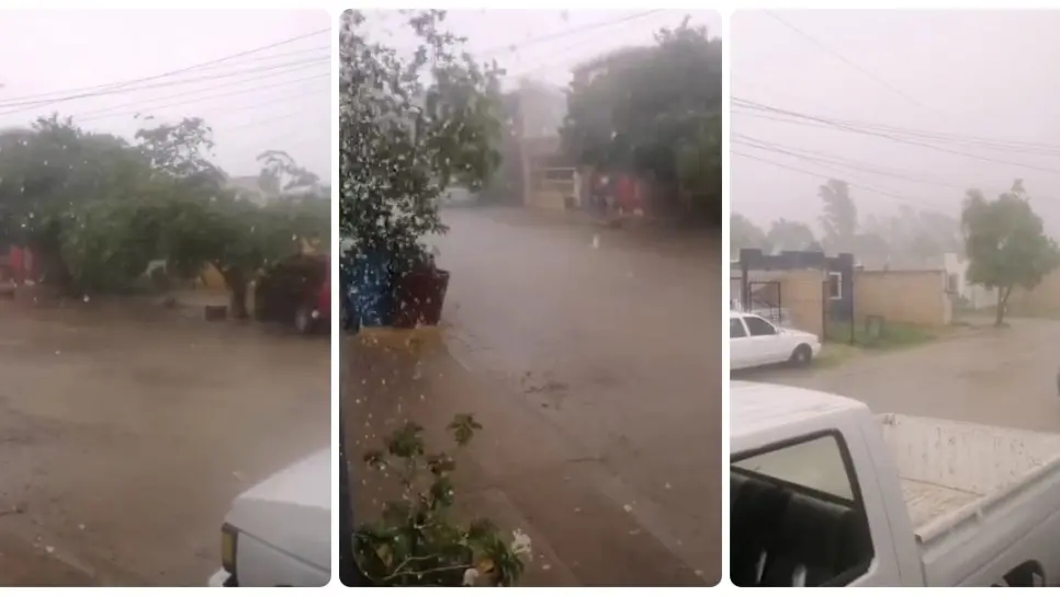 Así llueve en el bonito Pueblo Mágico de El Fuerte, Sinaloa | VIDEO Así llueve en el bonito Pueblo Mágico de El Fuerte, Sinaloa | VIDEO