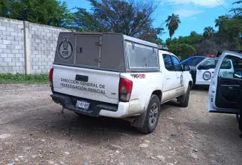 Hallan a un hombre amarrado y con disparos de arma de fuego en el poblado Mojolo, en Culiacán