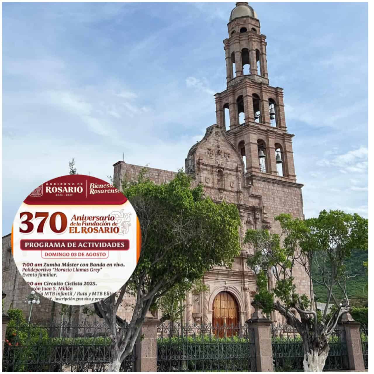El Rosario celebrará a lo grande sus 370 años de historia con fiesta cultural