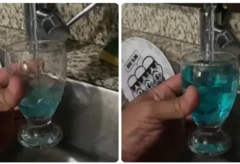 JAPAMA aclara el porqué sale el agua azul de la llave