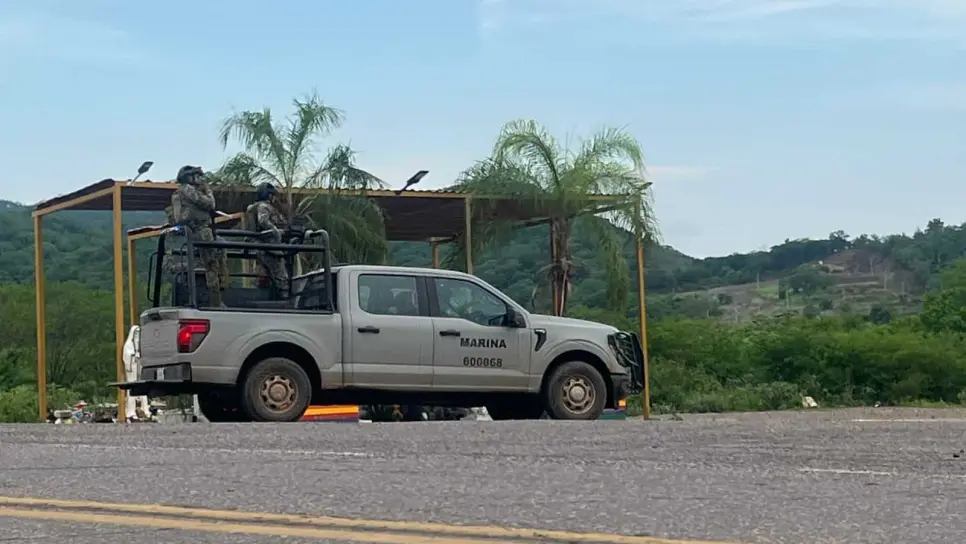 Son 2 los detenidos en el enfrentamiento entre Marinos y sicarios en Alcoyonqui, Culiacán