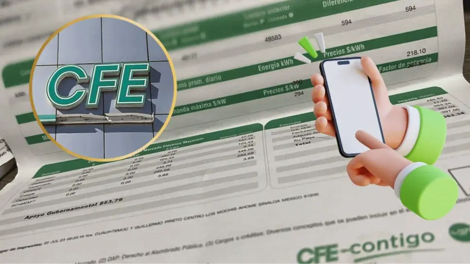 CFE: Paso a paso para consultar y pagar el recibo de la luz en el celular CFE: Paso a paso para consultar y pagar el recibo de la luz en el celular