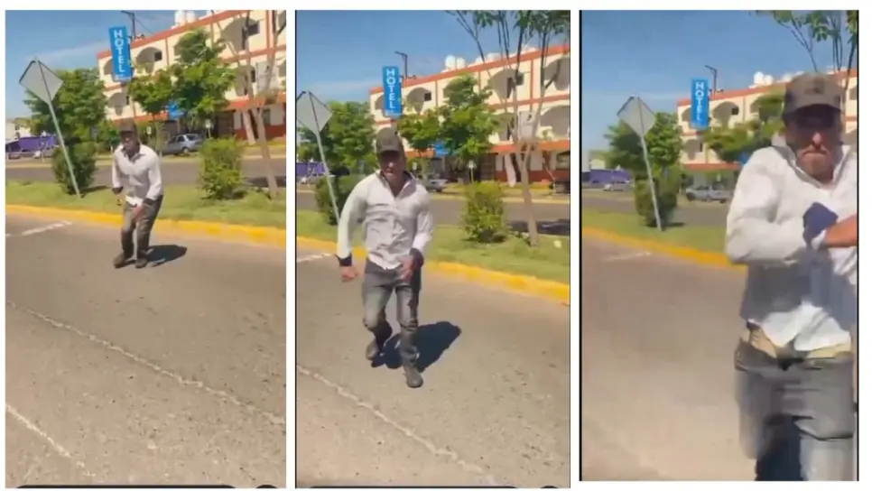 Civil agrede a tránsito municipal en Los Mochis y se da a la fuga Civil agrede a tránsito municipal en Los Mochis y se da a la fuga