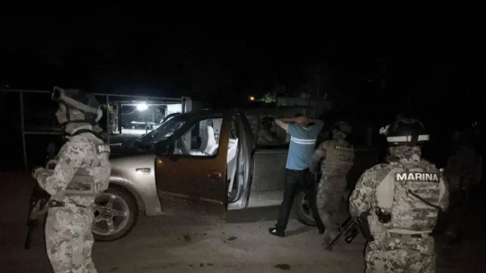 Capturan a El 60 en fuerte operativo de la Marina en Navolato Capturan a El 60 en fuerte operativo de la Marina en Navolato