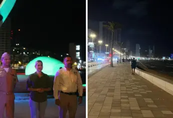 Estrella Palacios supervisa costas de Mazatlán: se prevé oleaje moderado, sin peligro para la población